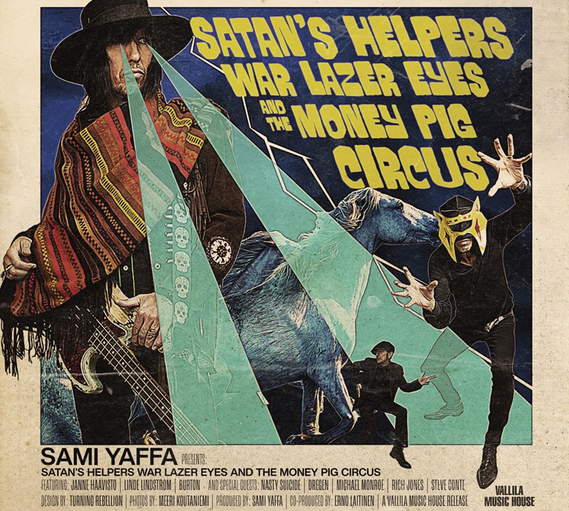 Satan's helpers war lazer eyes and the money pig circus | CD (Digipak)